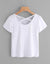 ColourPopUpSimply White Solid T-Shirt