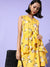 ColourPopUp Yellow Ruffled Drama Dress