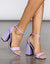 ColourPopUp Purple Party Block Sandals