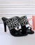 ColourPopUp Black Knitted Heels