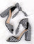 ColourPopUp Couture Queen Checkered Block Heels